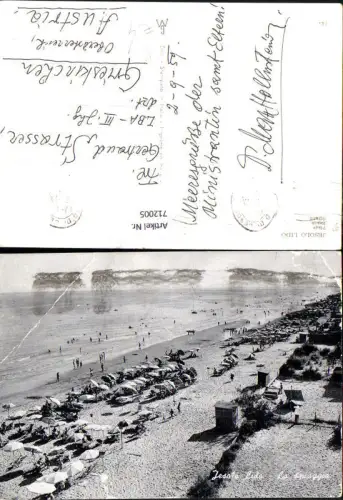 712005 Jesolo Lido La spiaggia Strand Strandleben Italy