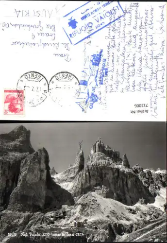 712006 Rif. Vajolet verso le Torri Rifugio Vaiolet Schlern Kastelruth Tiers Völs Italy