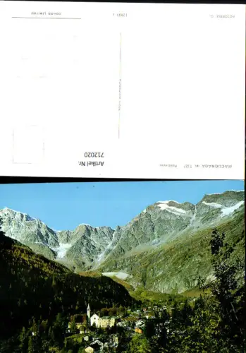 712020 Macugnaga Panorama Italy