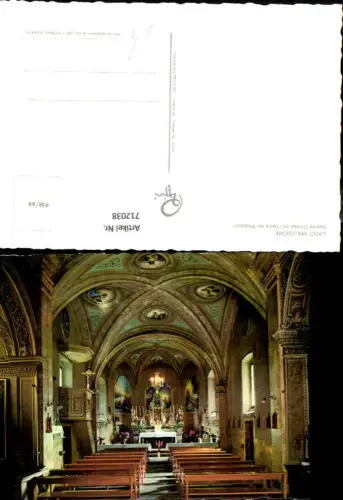 712038 Lago Maggiore Interno Chiesa dell Isola dei Pescatori Kirche Inneres Italy