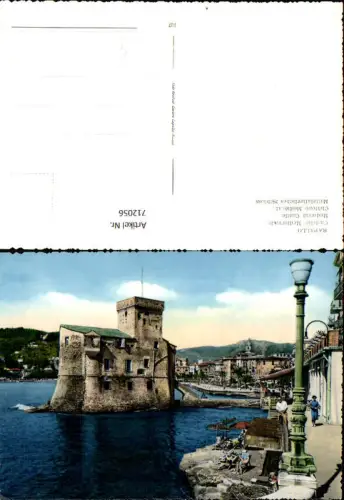 712056 Rapallo Castello Medioevale Chateau Medieval Schloss Italy