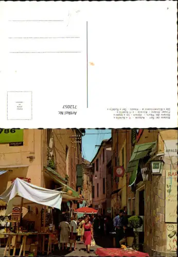 712057 Riviera dei fiori Alassio Il Budello Gasse Italy