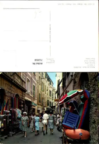 712058 Riviera dei Fiori Alassio Il Budello Enge Gasse Italy