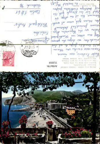 712059 Riviera della Palme Finale Ligure Panorama dal Casteletto Italy