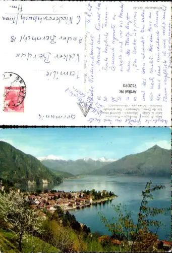 712070 Lago di Como Menaggio Panorama Comosee Menaggio Gesamtansicht Italy