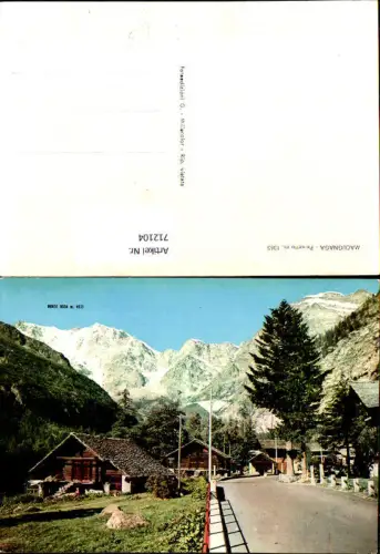 712104 Macugnaga Pecetto Monte Rosa Italy