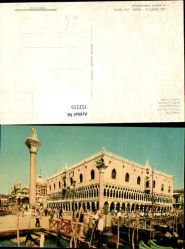 712115 Venezia Venedig Palazzo Ducale Dogenpalast Italy