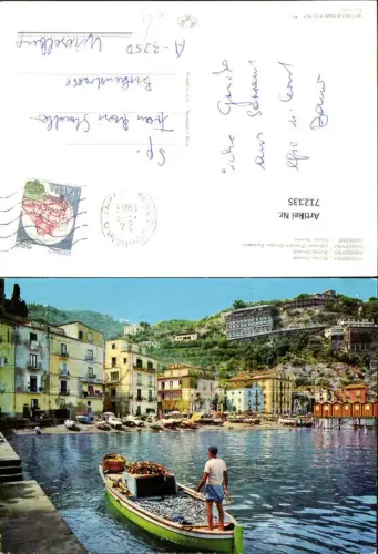 712135 Sorrento Marina Grande Sorrent Grosse Marine Hafen Boote Italy