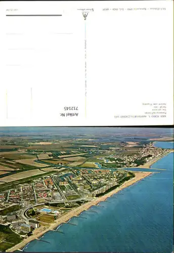 712145 Luftbild AK Porto S. Margherita Caorle Panorama dall aereo Italy