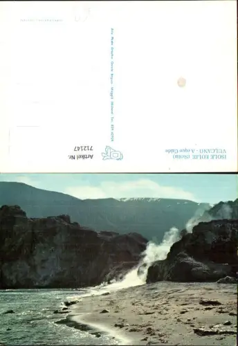 712147 Isole Eolie Sicilia Vulcano Acque Calde Vulkan Sizilien Italy