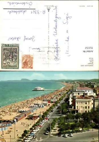 712152 Senigalla An Spiaggia Strand Italy
