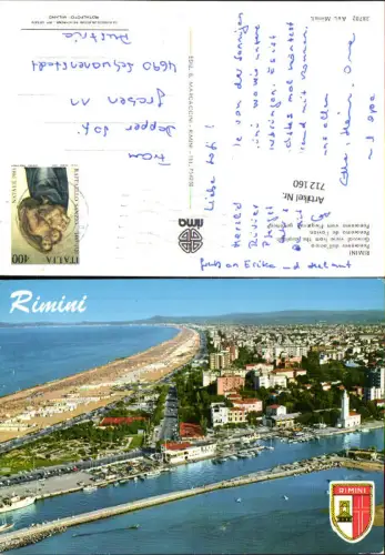 712160 Luftbild Rimini Panorama dall aereo Italy