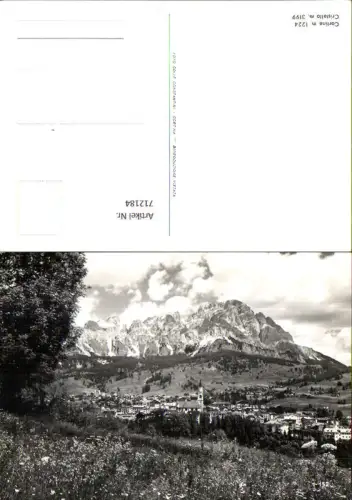 712184 Foto AK Cortina Cristallo Cortina d Ampezzo Italy