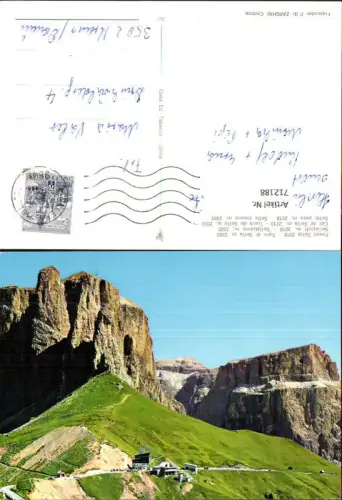 712188 Passo Sella Torri di Sella Sellajoch Sellatürme Canazei Italy