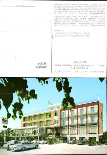 712226 Porto Recanati Macerata Mare Grand Hotel Regina Italy