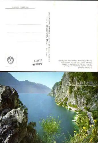 712229 Riva del Garda Le due strade Gardesana e Ponale Italy