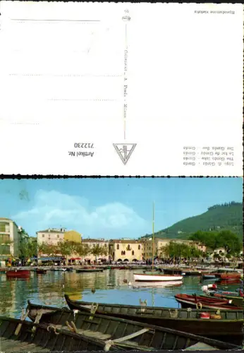 712230 Lago di Garda Garda Hafen Boote Italy