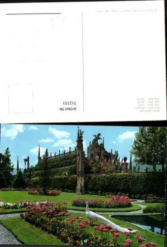 712233 Lago Maggiore Isola Bella Giardino Garten Italy