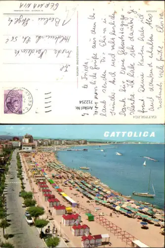 712254 Cattolica Strand Promenade Italy