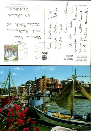 712265 Igea Marina Porto Canale Hafen Fischerboot Boote Italy