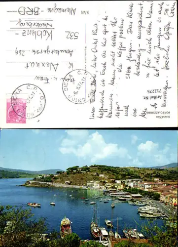 712275 Isola d Elba Porto Azzurro Hafen Boote Italy