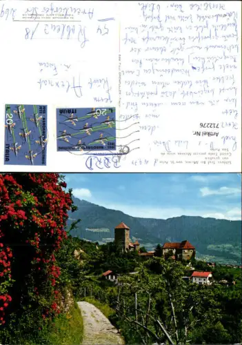 712276 Schloss Tirol b. Meran v. St Peter aus Castel Tirolo presso Merano visto da San Pietro Itay