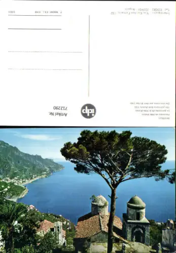 712290 Ravello Panorama da Villa Rufolo Italy