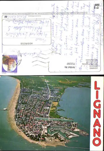 712297 Luftbild Lignano Dall aereo Totale Italy