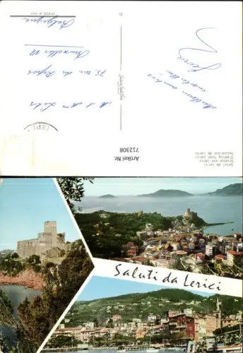 712308 Mehrbild AK Saluti da Lerici Italy