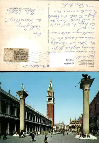 712321 Venezia Venedig Campanile di S. Marco St Markus Kirchturm Italy