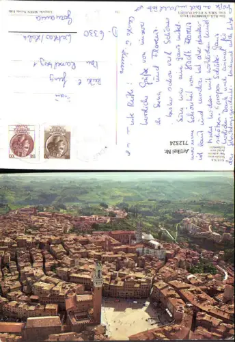712324 Luftbild Siena Veduta aerea Italy