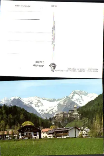 712338 Foto AK Val di Tures Campo Tures Il Castello Tauferertal Sand in Taufers Italy