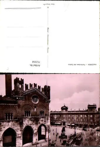 712358 Foto AK Piacenza Particolare del Gotico Italy
