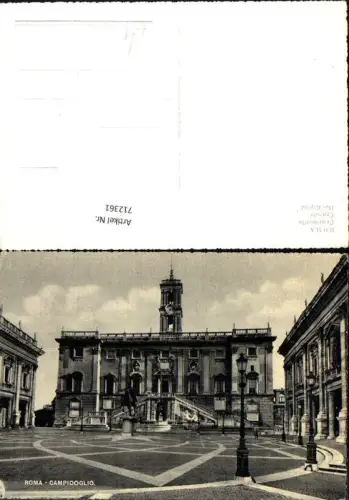 712361 Foto AK Roma Rom Campidoglio Kapitol Italy