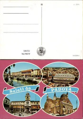 712381 Mehrbild AK Padova Padua Italy