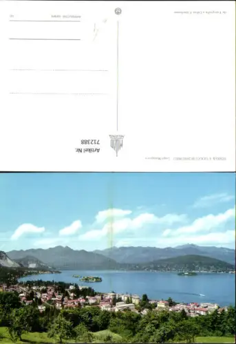 712388 Foto AK Stresa e Golfo Borromeo Lago Maggiore Italy