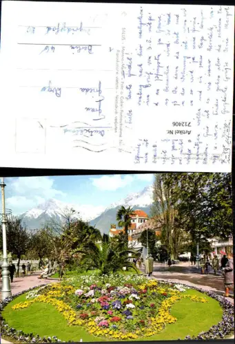 712406 Foto AK Merano Passeggiata Casino Municipale Meran Kurpromenade Italy