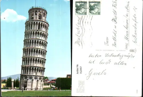 712447 Pisa Torre Pendente Schiefer Turm Italy