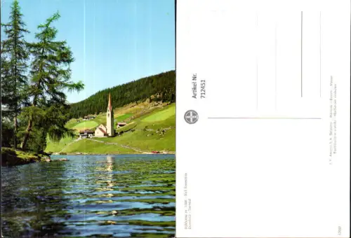 712451 Valdurna Val Sarentina Durnholz Sarntal Kirche Italy