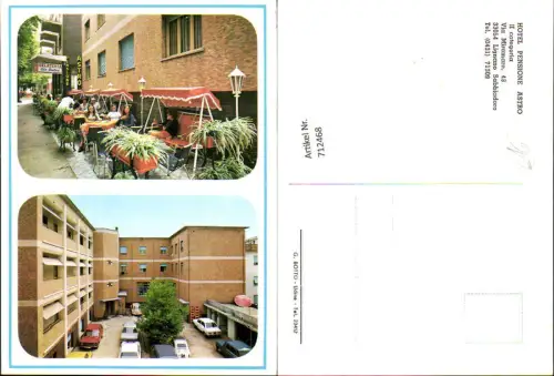 712468 Mehrbild AK Hotel Pensione Astro Lignano Sabbiadoro Italy