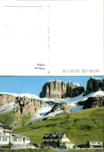 712839 Passo Pordoi Sass Pordoi Pordoi Pass Canazei VW Käfer Bus Italy