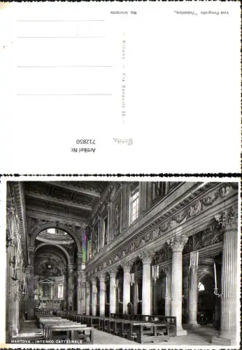 712850 Foto AK Mantova Interno Cattedrale Kathedrale Innenansicht Italy