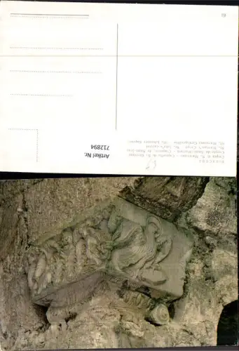 712894 Siracusa Cripta di S. S. Giovanni Cripta di S. Marziano Capitello Kapitel Krypta Italy