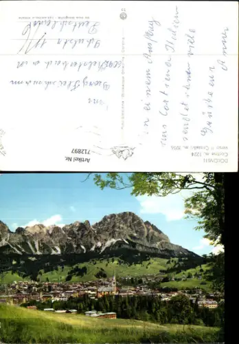 712897 Dolomiti Cortina verso il Cristallo Italy