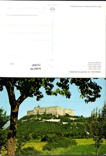 712908 Abbazia di Montecassino Nordwestenseite Italy
