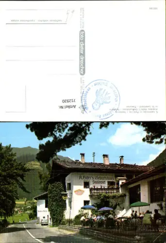 712920 S. Leonardo in Passiria Sandwirt Andreas Hofer Geburtshaus St Leonhard in Passeier Italy