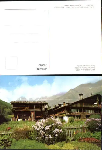 712947 Macugnaga Frazione Isella Baite caratteristiche Typischer Bauernhof Italy