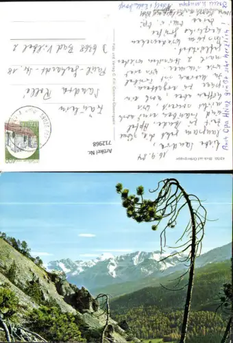 712968 Blick auf die Ortlergruppe Trafoi Sulden Südtirol Italy