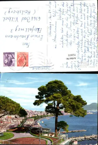 712972 Foto AK Napoli Neapel Panorama Küste Italy