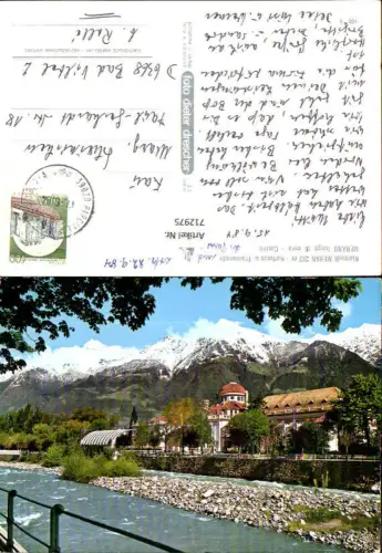 712975 Meran Kurhaus u. Promenade Merano luogo di Cura Casino Italy